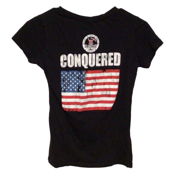 Next Level Womens Gladiator Rock N Run 2015 Finisher Shirt Size Small Tee - Picture 4 of 6